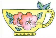 R-36 Lg. Tea Cup